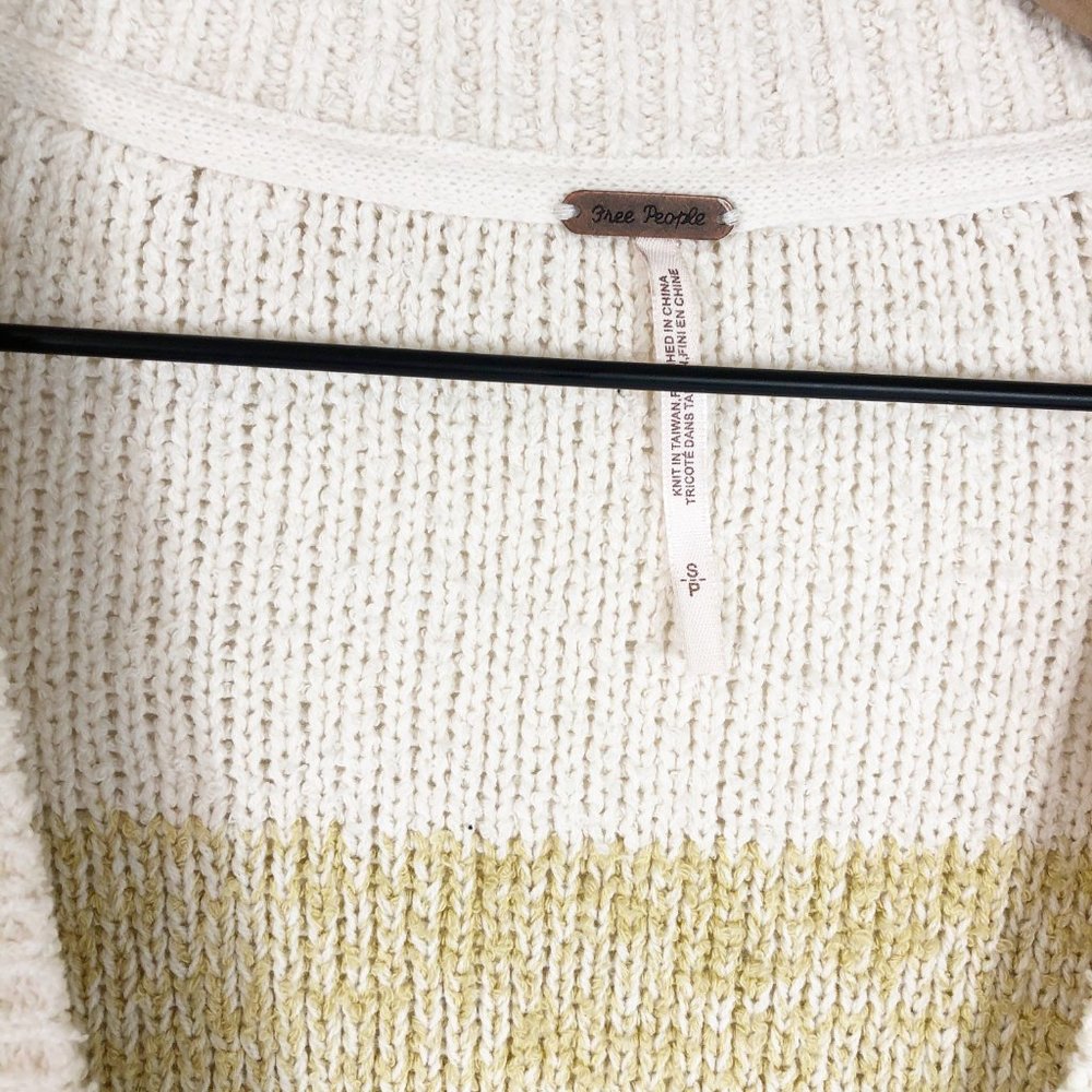 Free People Southport Beach Cardigan Sweater S - Picture 5 of 10
